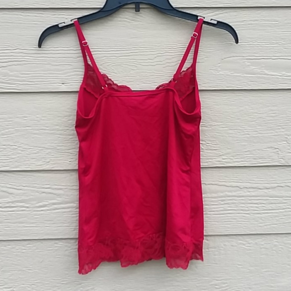 White House Black Market tank top Red Sz S - Picture 6 of 7